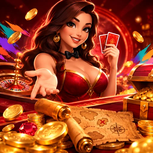 Mesa de cassino ao vivo com dealer real conduzindo a rodada